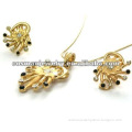High quality 18k gold plated jewelry set